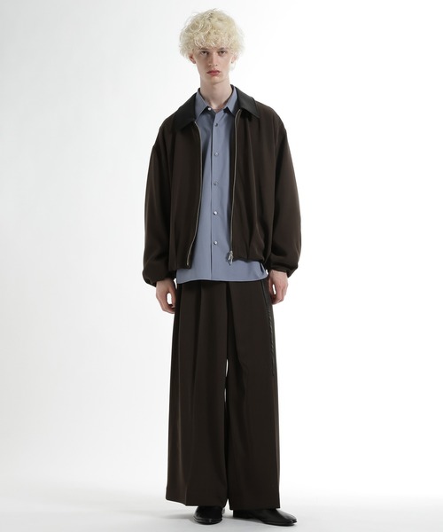 HARE（ハレ）の「ブロードドレスシャツ(HARE)（シャツ/ブラウス・メンズ・サックスブルー/ホワイト/グレー/ブラック・MEDIUM/SMALL）」の11枚目の写真