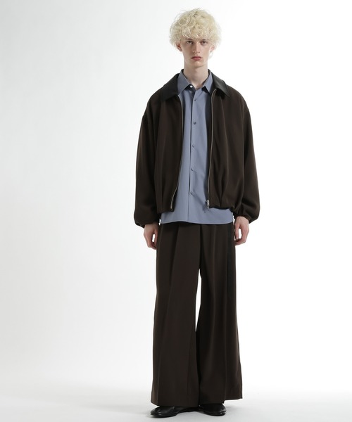 HARE（ハレ）の「ブロードドレスシャツ(HARE)（シャツ/ブラウス・メンズ・サックスブルー/ホワイト/グレー/ブラック・MEDIUM/SMALL）」の12枚目の写真