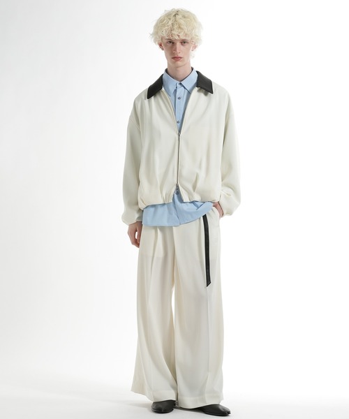 HARE（ハレ）の「ブロードドレスシャツ(HARE)（シャツ/ブラウス・メンズ・サックスブルー/ホワイト/グレー/ブラック・MEDIUM/SMALL）」の17枚目の写真