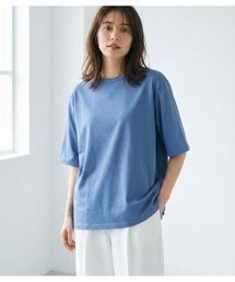 【LL/3L】コットン100% ビッグTシャツ 半袖 オーバーサイズ カットソー レディース 大きいサイズ 体型カバー
