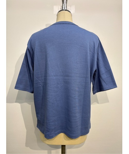 MULEXS(ミューレクス)の「【LL/3L】コットン100% ビッグTシャツ 半袖 オーバーサイズ カットソー レディース 大きいサイズ 体型カバー(Tシャツ/カットソー・レディース・ブルー/チャコール/ピンク/ブラウン・LL/3L(UB-))」の12枚目の写真