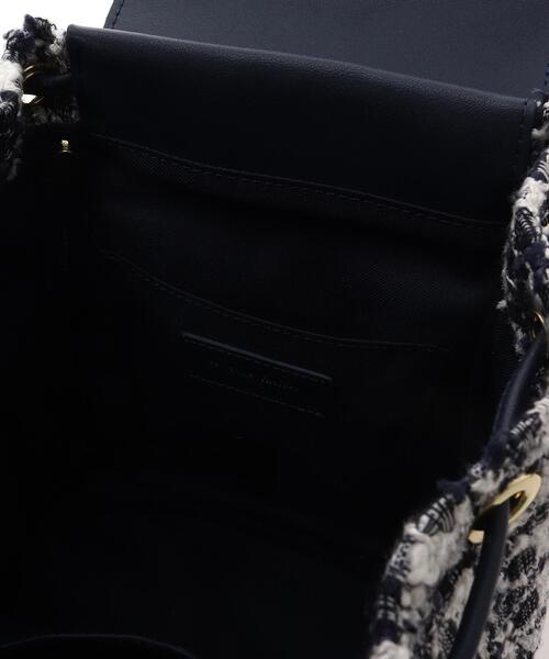 Samantha Thavasa(サマンサタバサ)の「オリジナル金具ツイード リュック(バックパック/リュック・レディース・ピンク/ネイビー・FREE)」の12枚目の写真