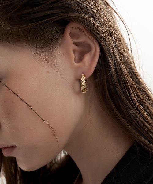SENTIMENTS（センチモン）の「NO.262 [GOLD] EARRING（ピアス（両耳用）・レディース・ゴールド・FREE）」の2枚目の写真