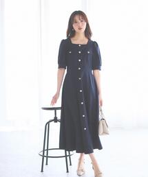PROPORTION BODY DRESSING | フロント釦ワンピース / 1216140313(ワンピース)