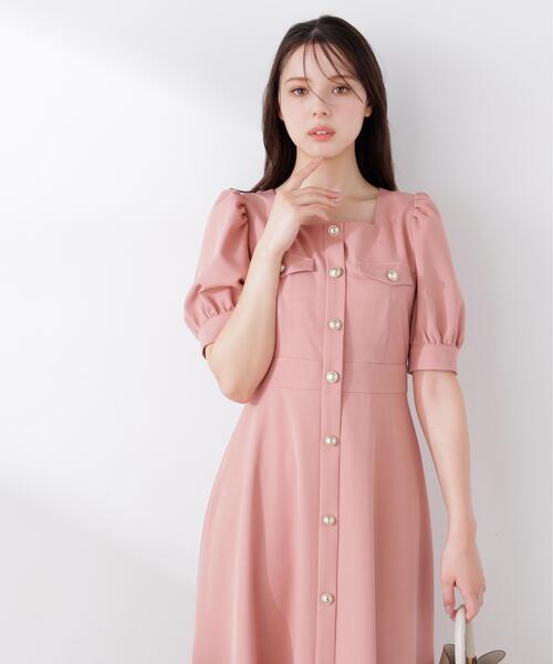 PROPORTION BODY DRESSING（プロポーションボディドレッシング）の「フロント釦ワンピース / 1216140313（ワンピース・レディース・ネイビー/ピンク/ブルー・MEDIUM/P/S/SMALL）」の18枚目の写真