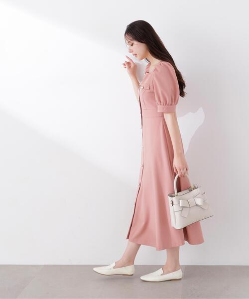 PROPORTION BODY DRESSING（プロポーションボディドレッシング）の「フロント釦ワンピース / 1216140313（ワンピース・レディース・ネイビー/ピンク/ブルー・MEDIUM/P/S/SMALL）」の19枚目の写真