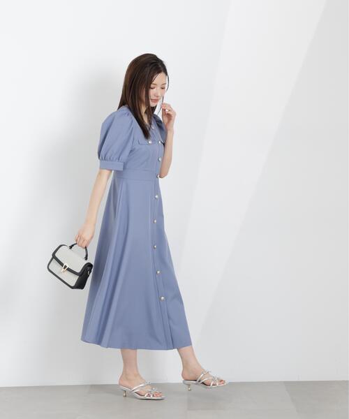 PROPORTION BODY DRESSING（プロポーションボディドレッシング）の「フロント釦ワンピース / 1216140313（ワンピース・レディース・ネイビー/ピンク/ブルー・MEDIUM/P/S/SMALL）」の11枚目の写真