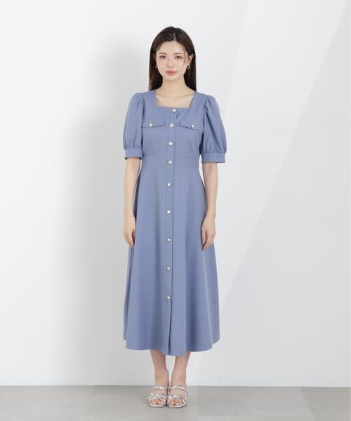 PROPORTION BODY DRESSING（プロポーションボディドレッシング）の「フロント釦ワンピース / 1216140313（ワンピース・レディース・ネイビー/ピンク/ブルー・MEDIUM/P/S/SMALL）」の15枚目の写真