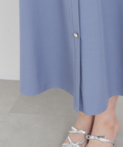 PROPORTION BODY DRESSING(プロポーションボディドレッシング)の「フロント釦ワンピース / 1216140313(ワンピース・レディース・ネイビー/ピンク/ブルー・MEDIUM/P/S/SMALL)」の16枚目の写真