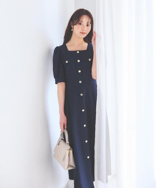 PROPORTION BODY DRESSING(プロポーションボディドレッシング)の「フロント釦ワンピース / 1216140313(ワンピース・レディース・ネイビー/ピンク/ブルー・MEDIUM/P/S/SMALL)」の14枚目の写真