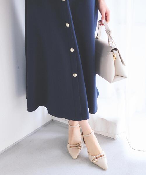 PROPORTION BODY DRESSING(プロポーションボディドレッシング)の「フロント釦ワンピース / 1216140313(ワンピース・レディース・ネイビー/ピンク/ブルー・MEDIUM/P/S/SMALL)」の10枚目の写真
