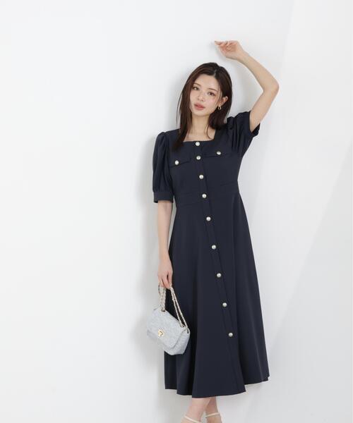 PROPORTION BODY DRESSING(プロポーションボディドレッシング)の「フロント釦ワンピース / 1216140313(ワンピース・レディース・ネイビー/ピンク/ブルー・MEDIUM/P/S/SMALL)」の12枚目の写真