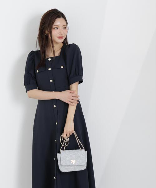 PROPORTION BODY DRESSING(プロポーションボディドレッシング)の「フロント釦ワンピース / 1216140313(ワンピース・レディース・ネイビー/ピンク/ブルー・MEDIUM/P/S/SMALL)」の13枚目の写真