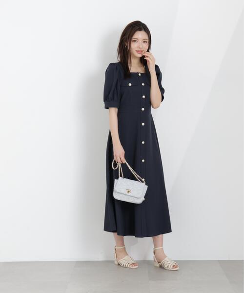 PROPORTION BODY DRESSING(プロポーションボディドレッシング)の「フロント釦ワンピース / 1216140313(ワンピース・レディース・ネイビー/ピンク/ブルー・MEDIUM/P/S/SMALL)」の14枚目の写真