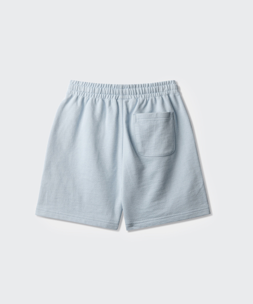 MUSINSA STANDARD KIDS（ムシンサスタンダードキッズ）の「ベーシックスウェットショーツ[ブルーグレー]（その他パンツ・レディース・その他・110/120/130/140/150）」の3枚目の写真