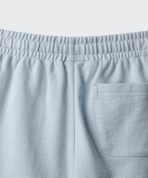 MUSINSA STANDARD KIDS（ムシンサスタンダードキッズ）の「ベーシックスウェットショーツ[ブルーグレー]（その他パンツ・レディース・その他・110/120/130/140/150）」の5枚目の写真
