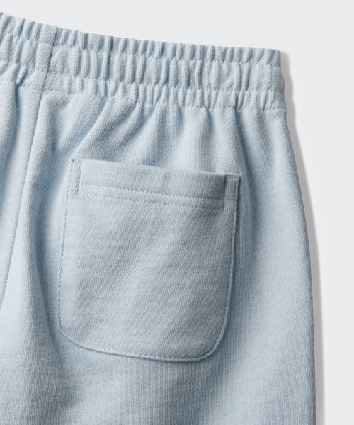 MUSINSA STANDARD KIDS（ムシンサスタンダードキッズ）の「ベーシックスウェットショーツ[ブルーグレー]（その他パンツ・レディース・その他・110/120/130/140/150）」の7枚目の写真