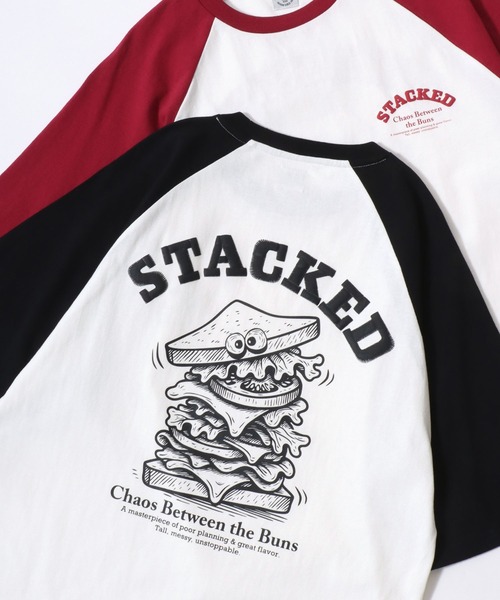 Lazar（ラザル）の「Character Print SS Tee/接触冷感 オーバーサイズ アメカジテイスト キャラクター 半袖Tシャツ/ラグランT/リンガーT/レディース メンズ（Tシャツ/カットソー・レディース・レッド/グリーン/ホワイト系その他3/ホワイト系その他/ホワイト/ホワイト系その他2/ブラック系その他/ブラック・L/M）」の6枚目の写真