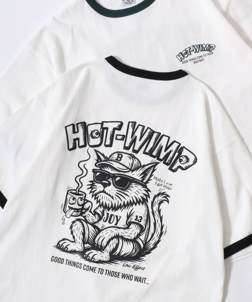 Lazar（ラザル）の「Character Print SS Tee/接触冷感 オーバーサイズ アメカジテイスト キャラクター 半袖Tシャツ/ラグランT/リンガーT/レディース メンズ（Tシャツ/カットソー・レディース・レッド/グリーン/ホワイト系その他3/ホワイト系その他/ホワイト/ホワイト系その他2/ブラック系その他/ブラック・L/M）」の2枚目の写真