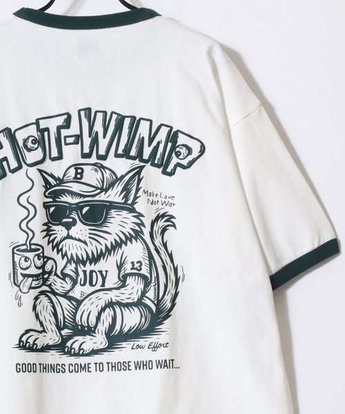Lazar(ラザル)の「Character Print SS Tee/接触冷感 オーバーサイズ アメカジテイスト キャラクター 半袖Tシャツ/ラグランT/リンガーT/レディース メンズ(Tシャツ/カットソー・レディース・レッド/グリーン/ホワイト系その他3/ホワイト系その他/ホワイト/ホワイト系その他2/ブラック系その他/ブラック・L/M)」の12枚目の写真