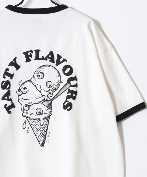 Lazar(ラザル)の「Character Print SS Tee/接触冷感 オーバーサイズ アメカジテイスト キャラクター 半袖Tシャツ/ラグランT/リンガーT/レディース メンズ(Tシャツ/カットソー・レディース・レッド/グリーン/ホワイト系その他3/ホワイト系その他/ホワイト/ホワイト系その他2/ブラック系その他/ブラック・L/M)」の14枚目の写真