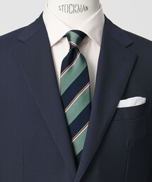 GLR ジャパン タンゴ 8.0cm ストライプ1 ネクタイ（ネクタイ）｜green