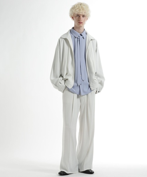 HARE（ハレ）の「【SET UP対応】TOROMIバルーンブルゾン（ブルゾン・メンズ・ブラック系その他/ブラック/ホワイト・SMALL/MEDIUM）」の21枚目の写真