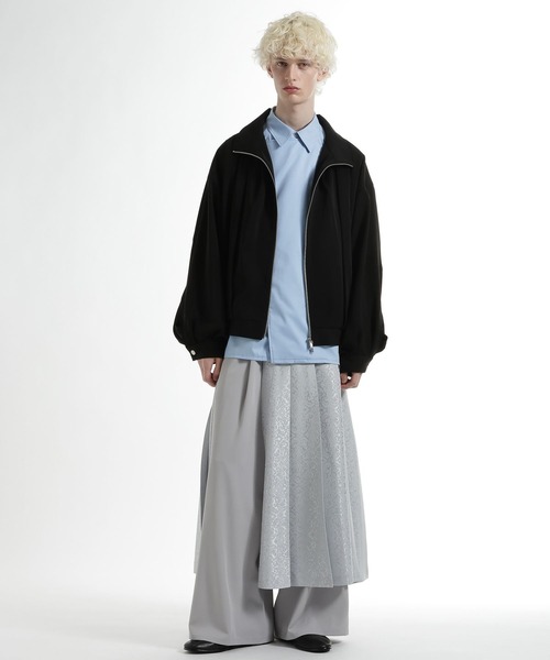 HARE（ハレ）の「【SET UP対応】TOROMIバルーンブルゾン（ブルゾン・メンズ・ブラック系その他/ブラック/ホワイト・SMALL/MEDIUM）」の14枚目の写真