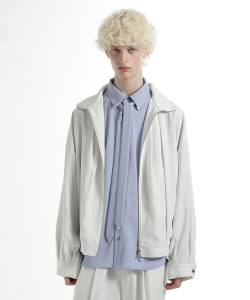 HARE（ハレ）の「【SET UP対応】TOROMIバルーンブルゾン（ブルゾン・メンズ・ブラック系その他/ブラック/ホワイト・SMALL/MEDIUM）」の20枚目の写真