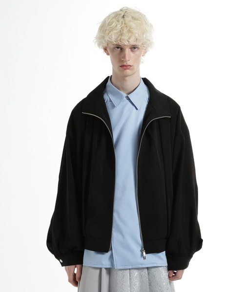 HARE（ハレ）の「【SET UP対応】TOROMIバルーンブルゾン（ブルゾン・メンズ・ブラック系その他/ブラック/ホワイト・SMALL/MEDIUM）」の15枚目の写真