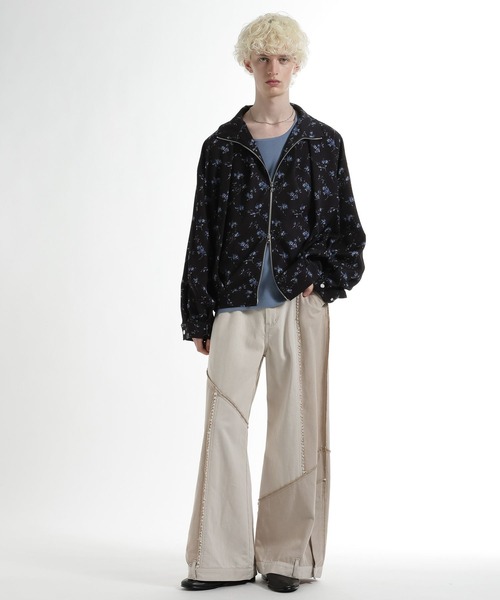 HARE（ハレ）の「【SET UP対応】TOROMIバルーンブルゾン（ブルゾン・メンズ・ブラック系その他/ブラック/ホワイト・SMALL/MEDIUM）」の12枚目の写真