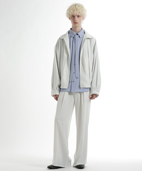 HARE（ハレ）の「【SET UP対応】TOROMIバルーンブルゾン（ブルゾン・メンズ・ブラック系その他/ブラック/ホワイト・SMALL/MEDIUM）」の7枚目の写真