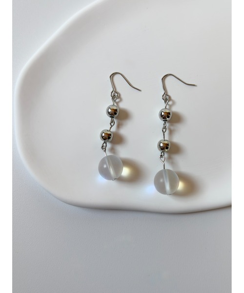 tone(トーン)の「【TOMEI LAB】オーロラ メタル ピアス(MA)(ピアス(両耳用)・レディース・その他・FREE)」の4枚目の写真