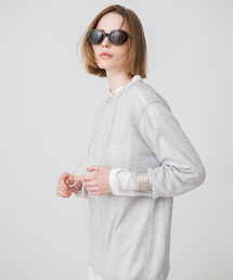 CALMER（カルメール）の「CASHIMERE/SILK PULLOVER / カシミヤ・シルクプルオーバー（ニット/セーター）」