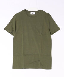 【RDS】無地半袖ポケット付きクルーネックTシャツ