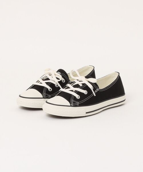 CONVERSE(コンバース)の「【CONVERSE/コンバース】オールスター LP パンプス OX/ALL STAR LP PUMPS OX(スニーカー・レディース・ブラック/ブラック×ブラック・5.5inch/5inch/4.5inch/4inch)」の1枚目の写真
