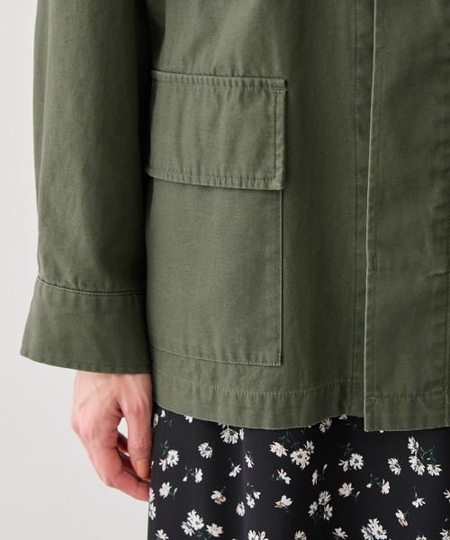ROPE' PICNIC（ロペピクニック）の「ミリタリーブルゾン（ブルゾン・レディース・カーキ/オフホワイト・FREE）」の20枚目の写真