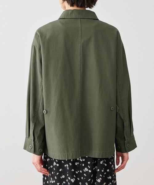 ROPE' PICNIC（ロペピクニック）の「ミリタリーブルゾン（ブルゾン・レディース・カーキ/オフホワイト・FREE）」の15枚目の写真