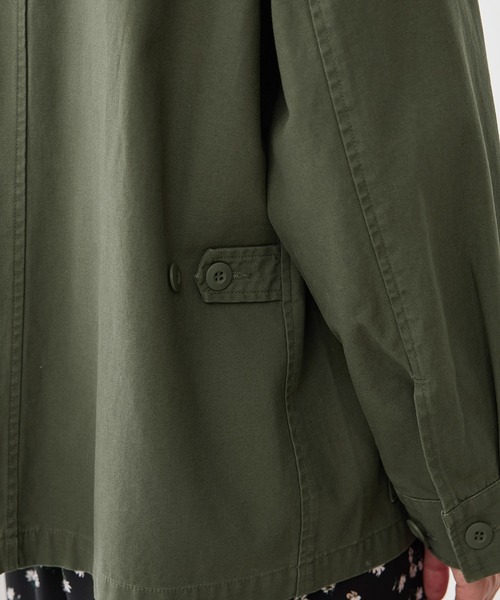ROPE' PICNIC（ロペピクニック）の「ミリタリーブルゾン（ブルゾン・レディース・カーキ/オフホワイト・FREE）」の16枚目の写真