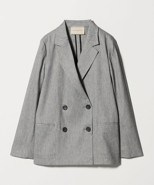 UNITED ARROWS（ユナイテッドアローズ）の「ECLISSE 4ボタン ジャケット（テーラードジャケット・レディース・ネイビー/その他7/ナチュラル/その他1・40/38/36）」の3枚目の写真