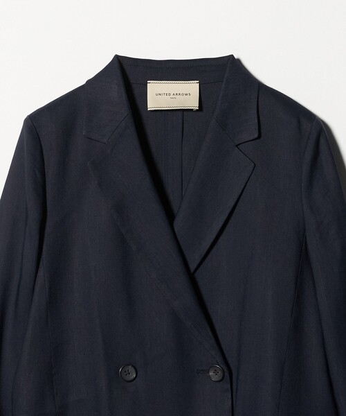 UNITED ARROWS（ユナイテッドアローズ）の「ECLISSE 4ボタン ジャケット（テーラードジャケット・レディース・ネイビー/その他7/ナチュラル/その他1・40/38/36）」の9枚目の写真