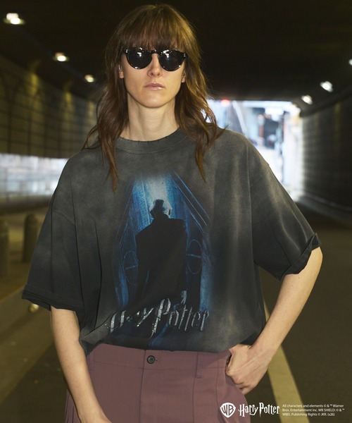 MAISON SPECIAL(メゾンスペシャル)の「《UNISEX》【MOVIE SERIES】「Harry Potter」 Prime-Over Short Sleeve T-shirt/「ハリーポッター」プライムオーバーショートスリーブTシャツ【MAISON SPECIAL/メゾンスペシャル】(Tシャツ/カットソー・メンズ・その他4/その他8/その他1/その他5/その他3/その他2/その他6/その他7・1/2/0)」の6枚目の写真