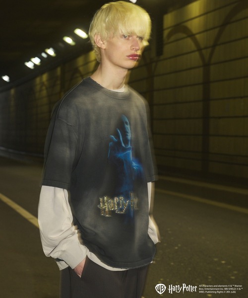 MAISON SPECIAL(メゾンスペシャル)の「《UNISEX》【MOVIE SERIES】「Harry Potter」 Prime-Over Short Sleeve T-shirt/「ハリーポッター」プライムオーバーショートスリーブTシャツ【MAISON SPECIAL/メゾンスペシャル】(Tシャツ/カットソー・メンズ・その他4/その他8/その他1/その他5/その他3/その他2/その他6/その他7・1/2/0)」の22枚目の写真