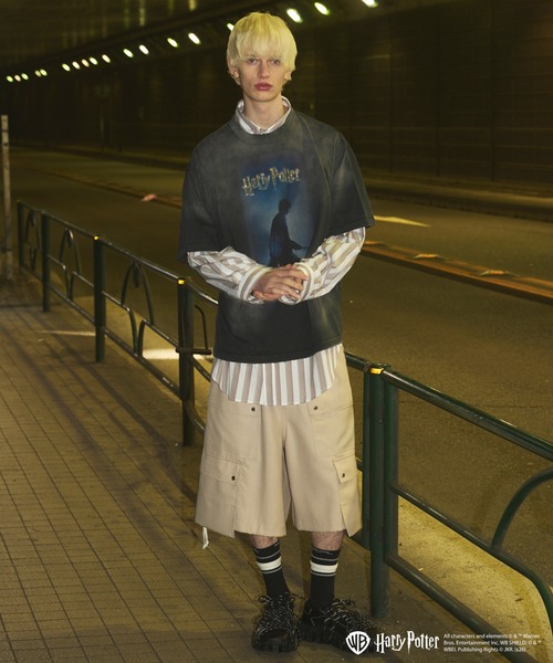 MAISON SPECIAL(メゾンスペシャル)の「《UNISEX》【MOVIE SERIES】「Harry Potter」 Prime-Over Short Sleeve T-shirt/「ハリーポッター」プライムオーバーショートスリーブTシャツ【MAISON SPECIAL/メゾンスペシャル】(Tシャツ/カットソー・メンズ・その他4/その他8/その他1/その他5/その他3/その他2/その他6/その他7・1/2/0)」の18枚目の写真