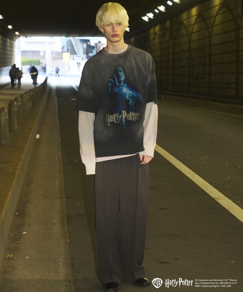 MAISON SPECIAL(メゾンスペシャル)の「《UNISEX》【MOVIE SERIES】「Harry Potter」 Prime-Over Short Sleeve T-shirt/「ハリーポッター」プライムオーバーショートスリーブTシャツ【MAISON SPECIAL/メゾンスペシャル】(Tシャツ/カットソー・メンズ・その他4/その他8/その他1/その他5/その他3/その他2/その他6/その他7・1/2/0)」の21枚目の写真