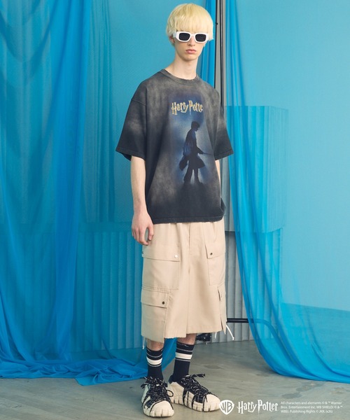 MAISON SPECIAL(メゾンスペシャル)の「《UNISEX》【MOVIE SERIES】「Harry Potter」 Prime-Over Short Sleeve T-shirt/「ハリーポッター」プライムオーバーショートスリーブTシャツ【MAISON SPECIAL/メゾンスペシャル】(Tシャツ/カットソー・メンズ・その他4/その他8/その他1/その他5/その他3/その他2/その他6/その他7・1/2/0)」の20枚目の写真