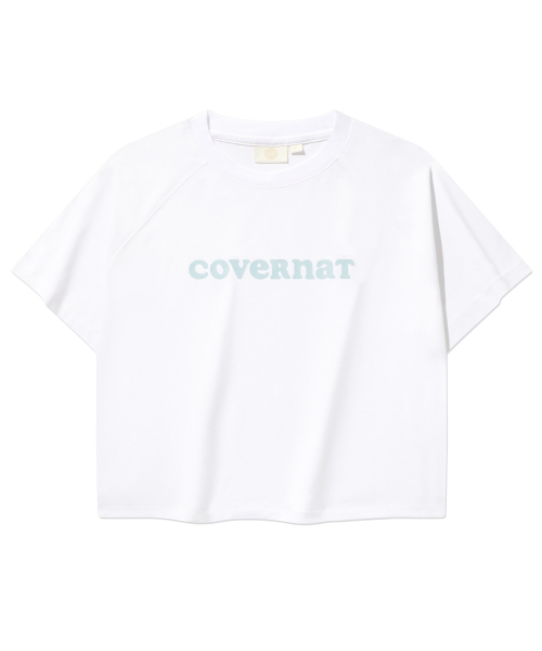 COVERNAT WOMAN（カバーナットウーマン）の「ウィメンズアイスストリングクロップ半袖Tシャツホワイト（Tシャツ/カットソー・レディース・その他・WS/WM）」の2枚目の写真