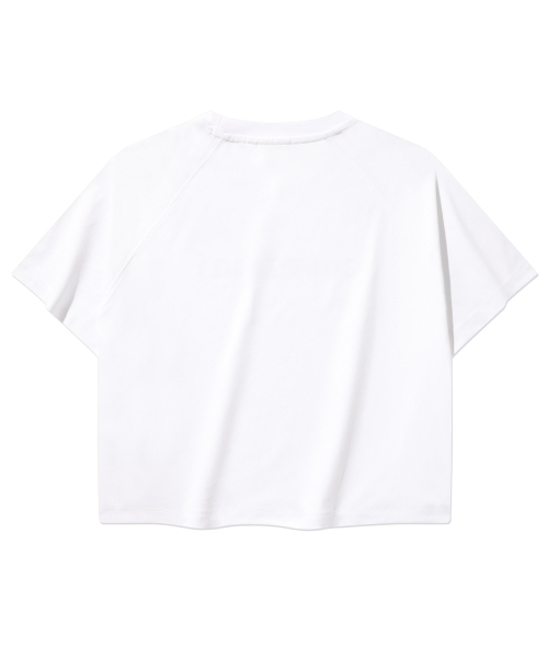 COVERNAT WOMAN（カバーナットウーマン）の「ウィメンズアイスストリングクロップ半袖Tシャツホワイト（Tシャツ/カットソー・レディース・その他・WS/WM）」の3枚目の写真
