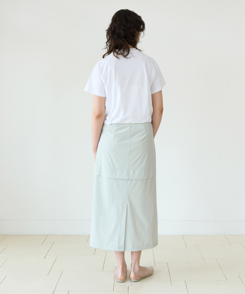 COVERNAT WOMAN（カバーナットウーマン）の「ウィメンズアイスストリングクロップ半袖Tシャツホワイト（Tシャツ/カットソー・レディース・その他・WS/WM）」の6枚目の写真