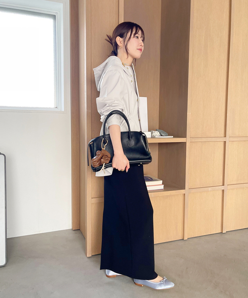 LE TALON（ルタロン）の「フレンチスクエアバレエ（バレエシューズ・レディース・サックスブルー/レッド・22.5cm/22cm/21.5/23cm/26cm/25.5cm/24.5cm/24cm/23.5cm/25cm）」の7枚目の写真